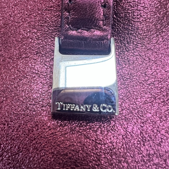 🔴Authentic TIFFANY & CO Reservable Leather &Sued Ruby Red and Rustic Red Bag🔴 - Picture 3 of 16